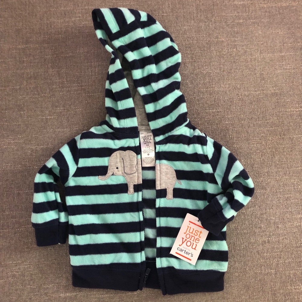 Brand New Fleece Zip Up 3 MON